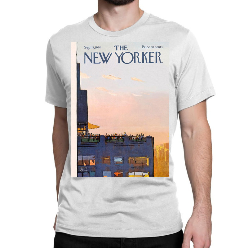 New Yorker September 5, 1970 Classic T-shirt by jennysalisen | Artistshot