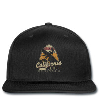 California Beach Surfing Paradise Printed Hat | Artistshot