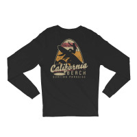 California Beach Surfing Paradise Long Sleeve Shirts | Artistshot