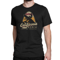 California Beach Surfing Paradise Classic T-shirt | Artistshot