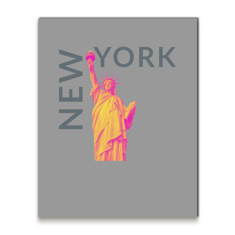 New York City   New York   Usa   Liberty Statue Of Metal Print Vertical | Artistshot