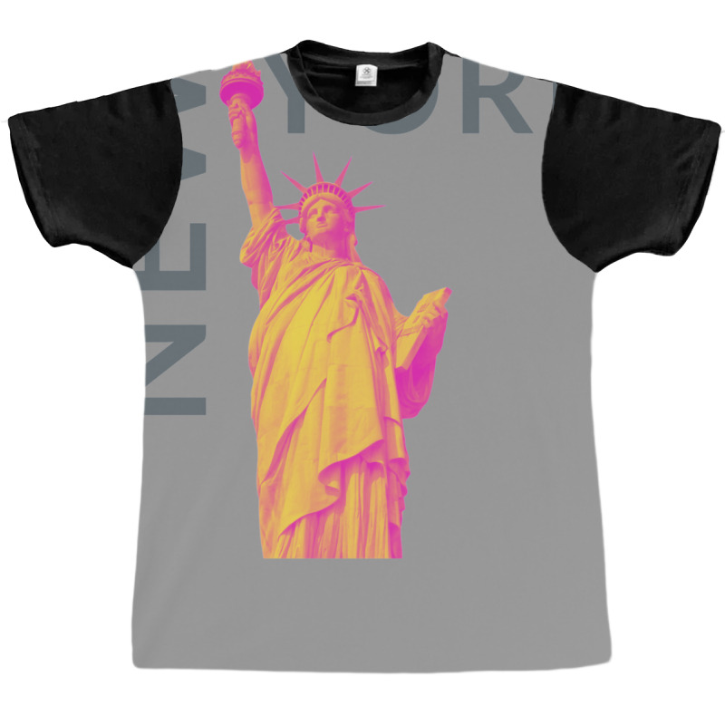 New York City   New York   Usa   Liberty Statue Of Graphic T-shirt | Artistshot