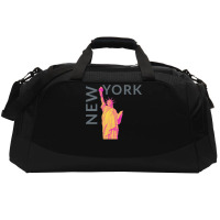 New York City   New York   Usa   Liberty Statue Of Active Duffel | Artistshot