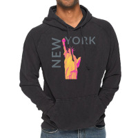 New York City   New York   Usa   Liberty Statue Of Vintage Hoodie | Artistshot