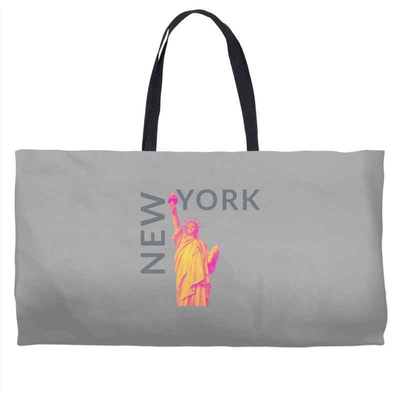 New York City   New York   Usa   Liberty Statue Of Weekender Totes | Artistshot