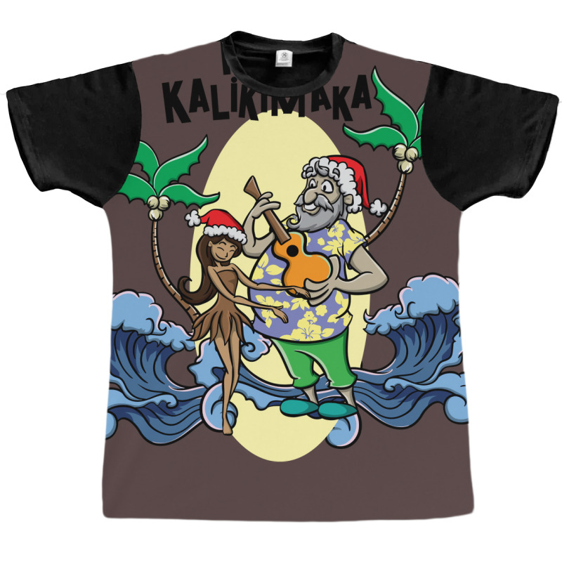 Mele Kalikimaka Haka Dance Maori Christmas Hawaii Graphic T-shirt | Artistshot