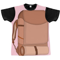 Camping Bag 70s Graphic T-shirt | Artistshot