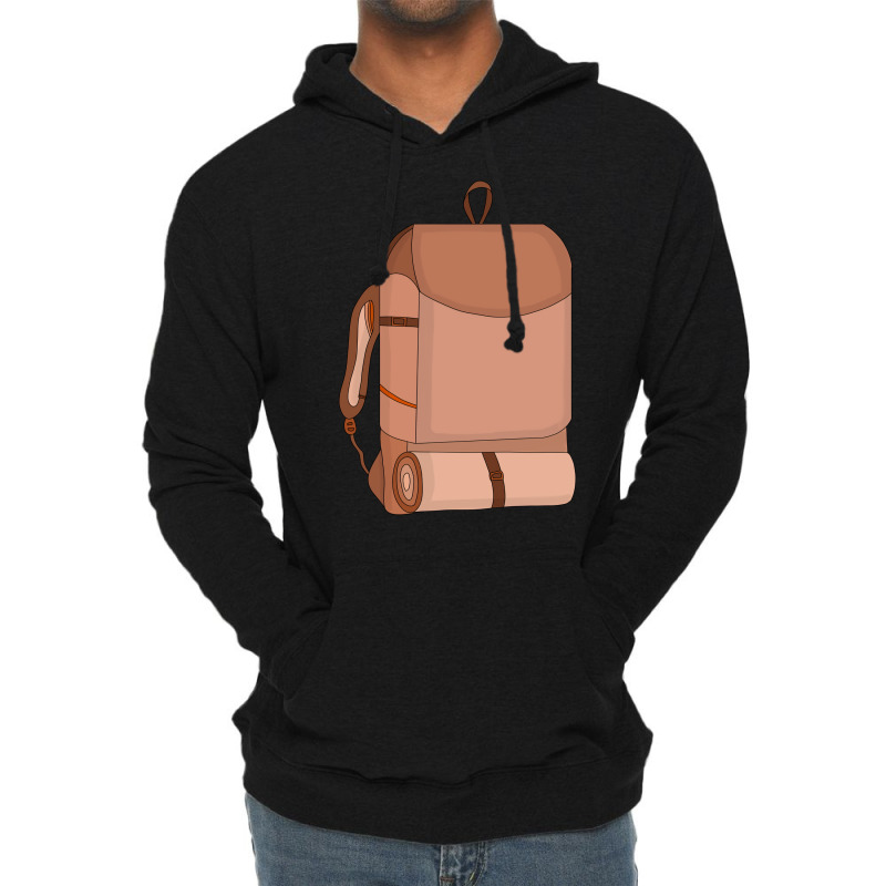 Camping Bag 70s Lightweight Hoodie | Artistshot