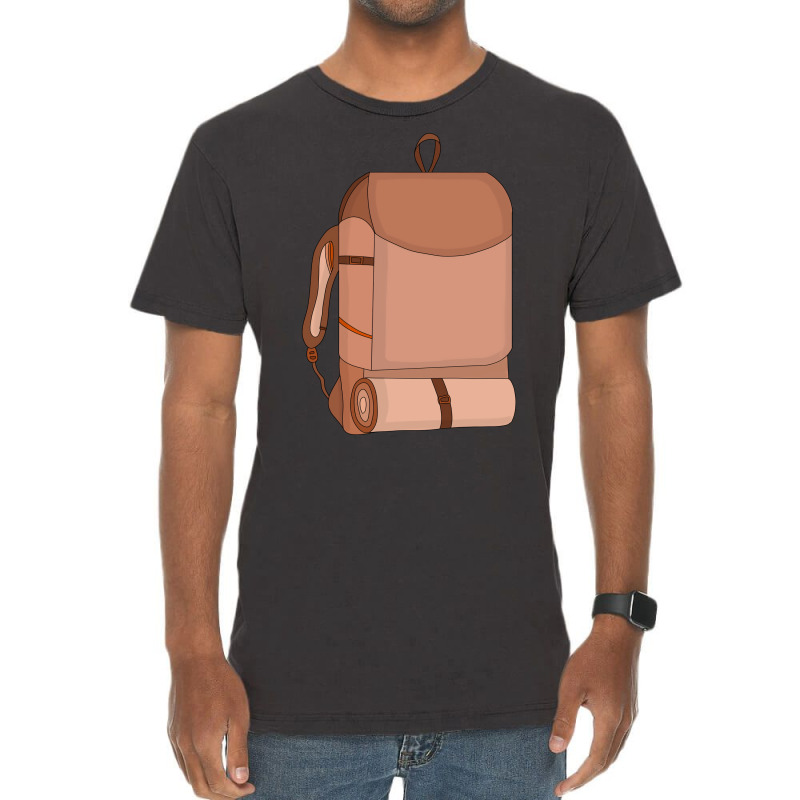 Camping Bag 70s Vintage T-shirt | Artistshot