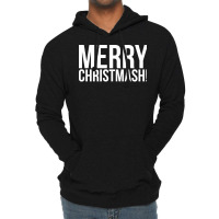 Merry Christmash Retro Lightweight Hoodie | Artistshot