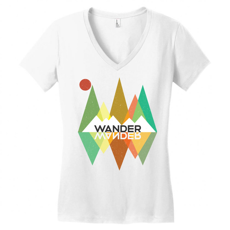 Hiking Wander Trending Women's V-Neck T-Shirt by xasbasingiu | Artistshot