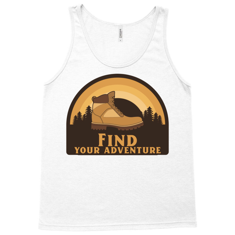 Find Your Adventure Hiking Boy Tank Top | Artistshot