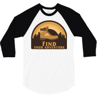 Find Your Adventure Hiking Boy 3/4 Sleeve Shirt | Artistshot