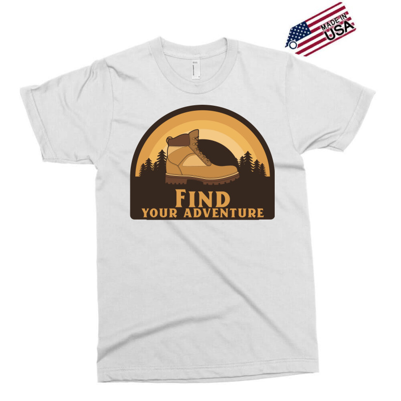 Find Your Adventure Hiking Boy Exclusive T-shirt | Artistshot