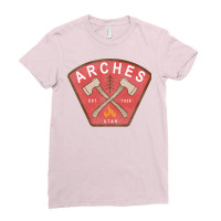 Arches National Park Utah Vintage Ladies Fitted T-shirt | Artistshot