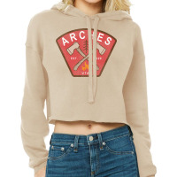 Arches National Park Utah Vintage Cropped Hoodie | Artistshot