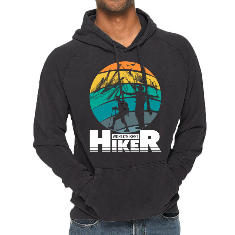 Cute Hiking Lover Gift Nostalgia Vintage Hoodie by niventriskao | Artistshot