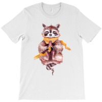 Raccoon Meditates T-shirt | Artistshot