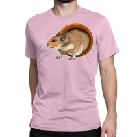 Golden Hamster In A Flower Pot Nature Classic T-shirt | Artistshot