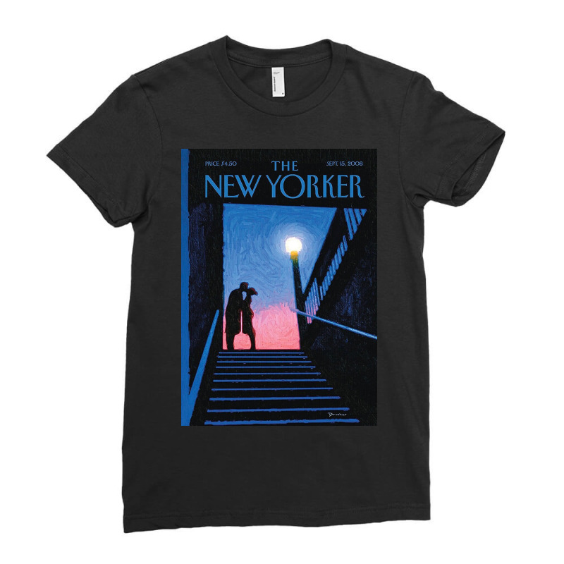 The New Yorker Edition Sept 2008 Ladies Fitted T-Shirt by kavinbarton | Artistshot