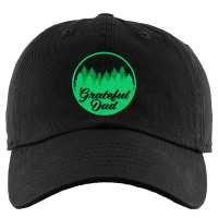 Grateful Dad  Fathers Day New Daddy Happy Hiking H Kids Cap | Artistshot