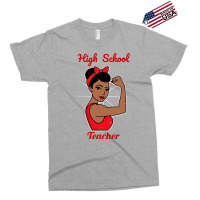 High School Teacher Woman Strong Vintage Retro Pos Exclusive T-shirt | Artistshot