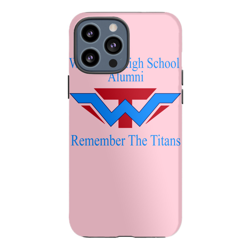 Woodham High Titans Alumni Fl Pensacola Fl Wj Stat Iphone 13 Pro Max Case | Artistshot