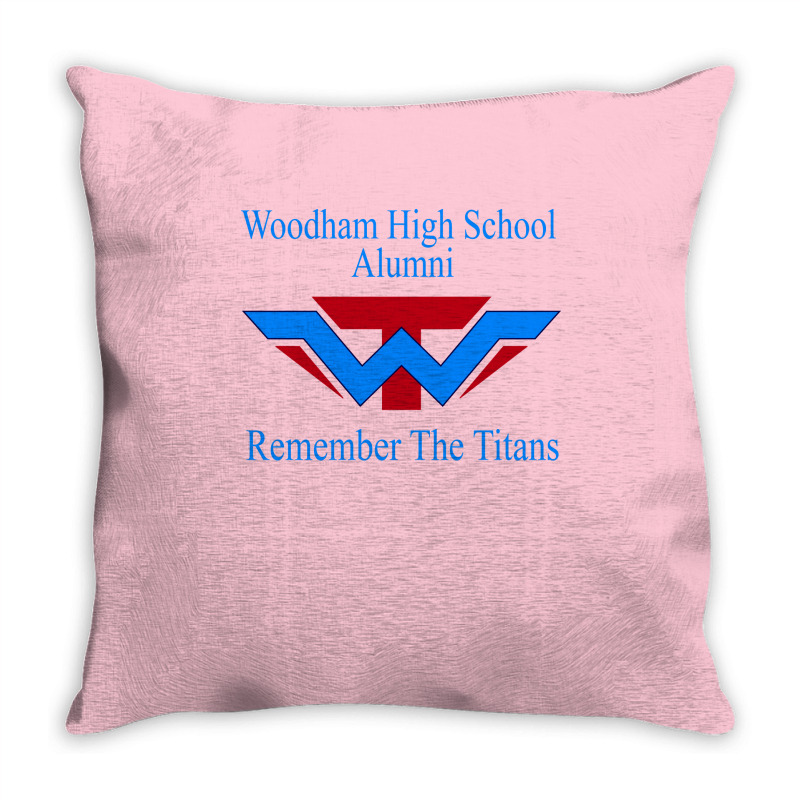 Woodham High Titans Alumni Fl Pensacola Fl Wj Stat Throw Pillow | Artistshot