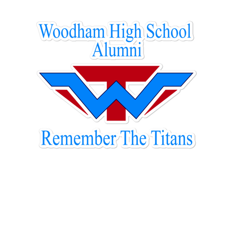 Woodham High Titans Alumni Fl Pensacola Fl Wj Stat Sticker | Artistshot