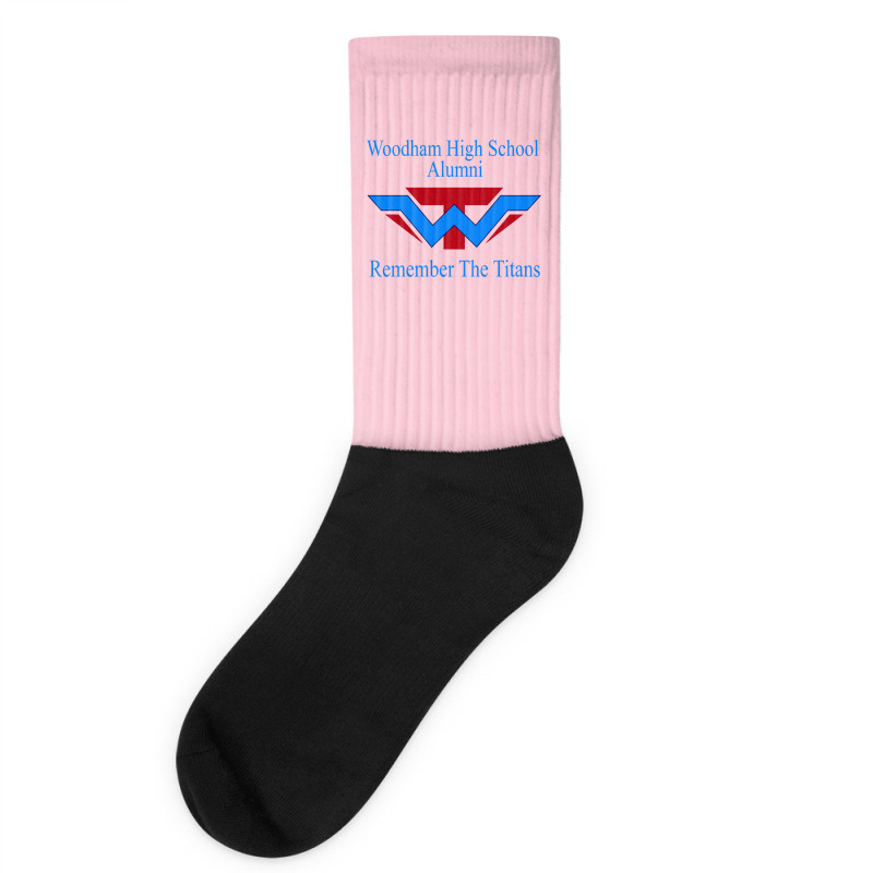 Woodham High Titans Alumni Fl Pensacola Fl Wj Stat Socks | Artistshot