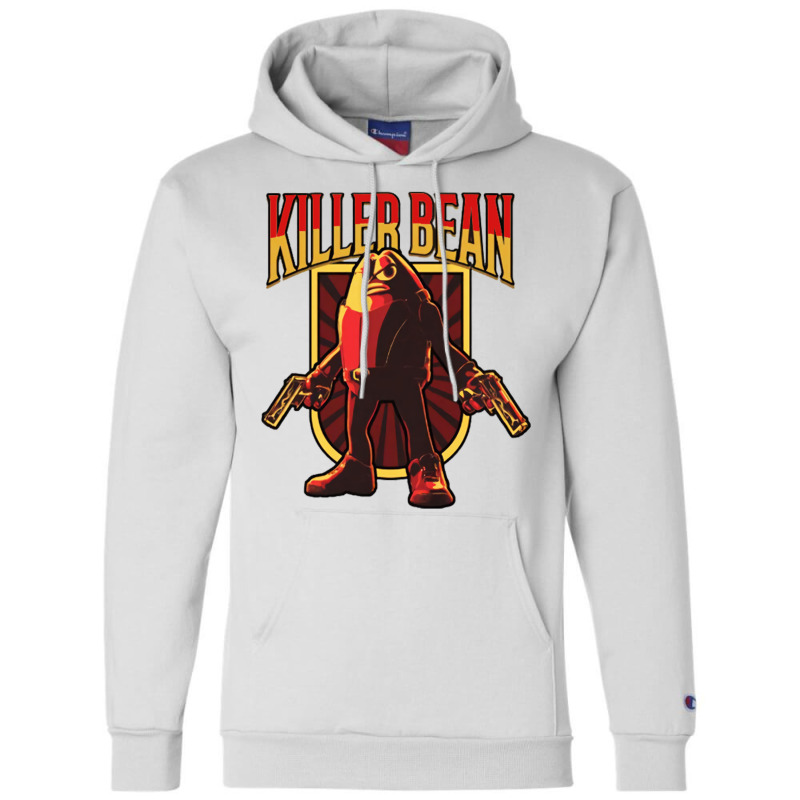 Killer Bean Girl Champion Hoodie by cupzchewl | Artistshot