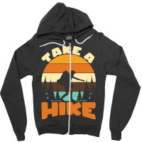 Take A Hike Music Zipper Hoodie | Artistshot