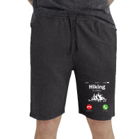 Hiking Is Calling Music Vintage Short | Artistshot