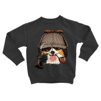 Papillon Detective Papillon Dog Lover 107 Toddler Sweatshirt | Artistshot