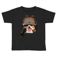 Papillon Detective Papillon Dog Lover 107 Toddler T-shirt | Artistshot