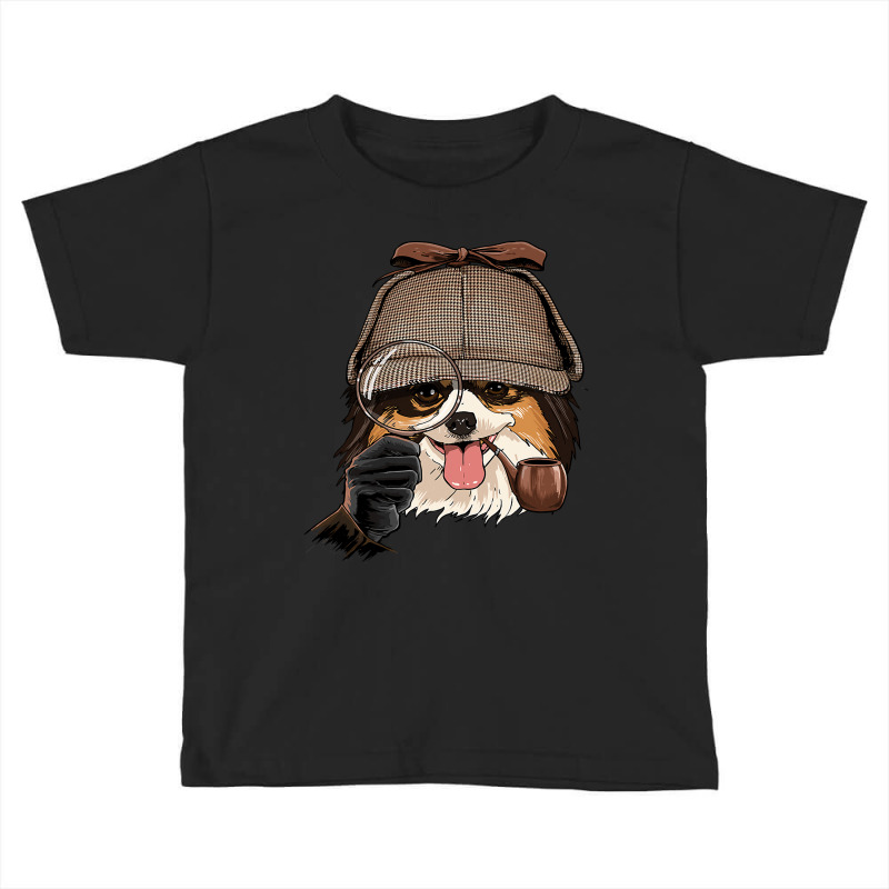 Papillon Detective Papillon Dog Lover 107 Toddler T-shirt by YadrielCarballo | Artistshot