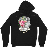 Brain Floral Mental Health Matters Unisex Hoodie | Artistshot