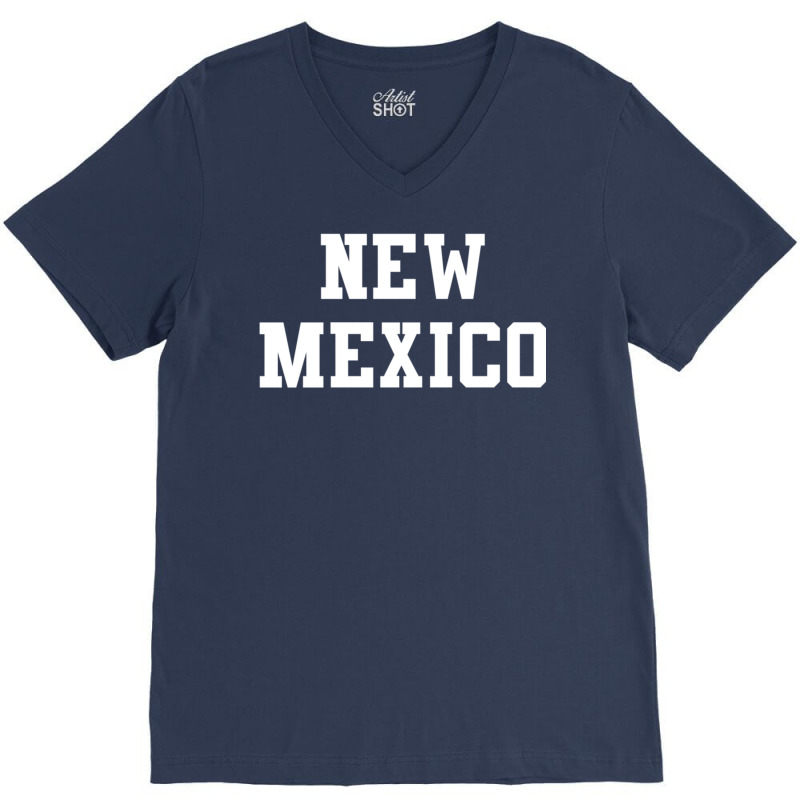 New Mexico 17 V-neck Tee | Artistshot