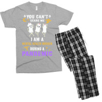 Halloween Boo You Cant Scare Me I Am A Mental Heal Men's T-shirt Pajama Set | Artistshot