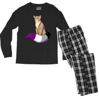 Ace Cat Vintage Men's Long Sleeve Pajama Set | Artistshot