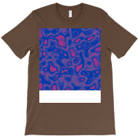 Bisexual Pride Abstract Oil Slick Pattern Green T-shirt | Artistshot