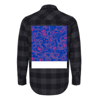 Bisexual Pride Abstract Oil Slick Pattern Green Flannel Shirt | Artistshot