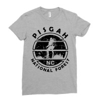 Hiking At Pisgah National Forest Nc North Carolina Ladies Fitted T-shirt | Artistshot