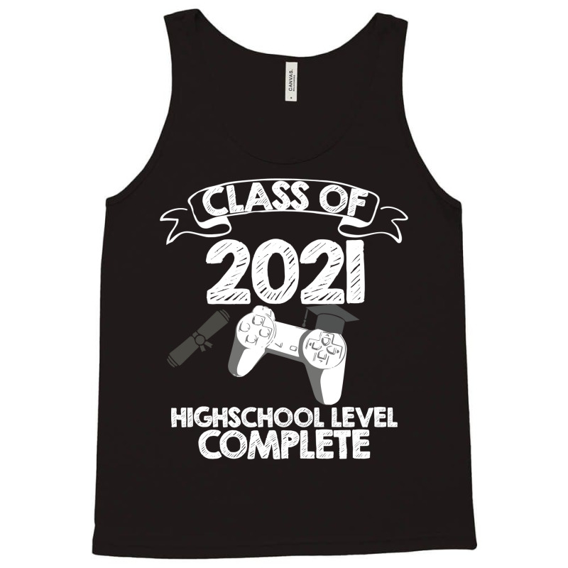 Class 2021 Gaming High School Complete Graduation Tank Top by strosesimonsf | Artistshot