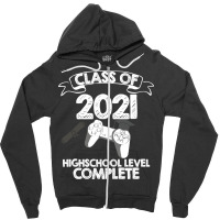 Class 2021 Gaming High School Complete Graduation Zipper Hoodie | Artistshot