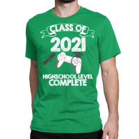 Class 2021 Gaming High School Complete Graduation Classic T-shirt | Artistshot