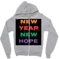 New Year New Hope 2023 Zipper Hoodie | Artistshot