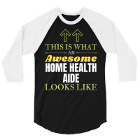 Home Health Aide Nostalgia 3/4 Sleeve Shirt | Artistshot