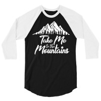 Take Me To The Mountains Retro 3/4 Sleeve Shirt | Artistshot