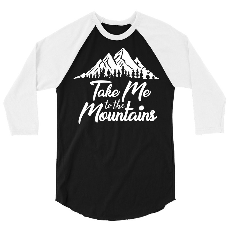 Take Me To The Mountains Retro 3/4 Sleeve Shirt | Artistshot